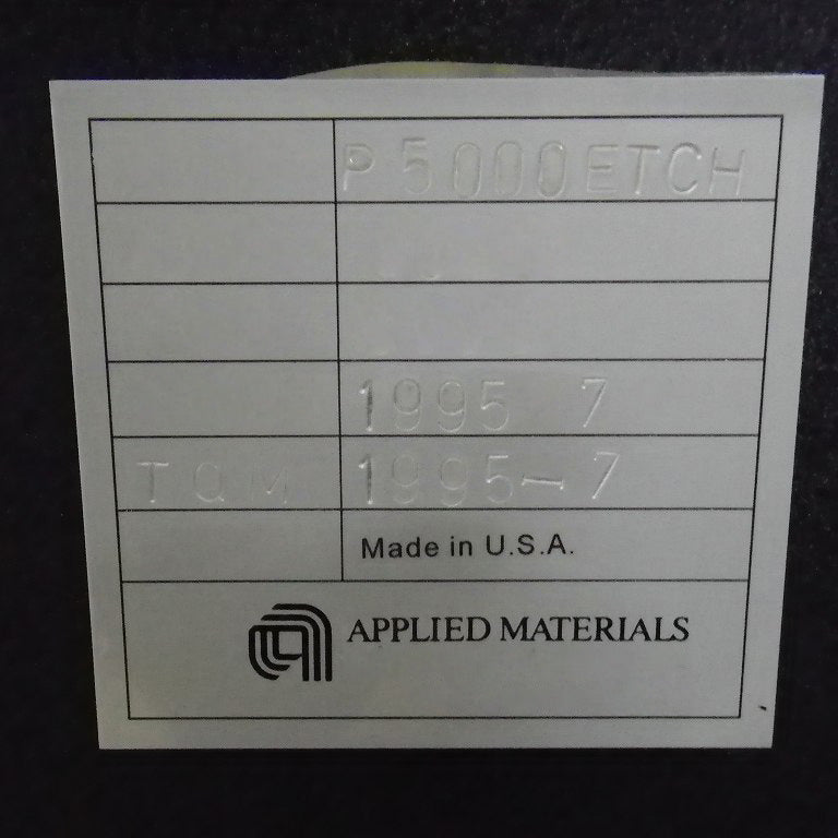Applied Materials P 5000 Etcher