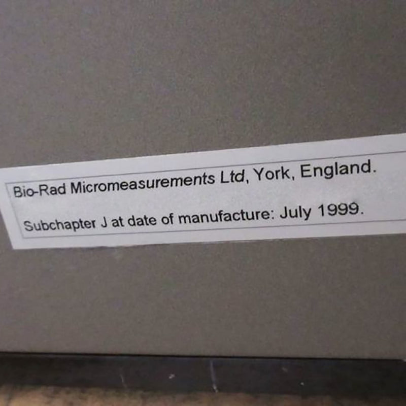 ONTO / Nanometrics / Accent / Bio-Rad RPM 2000 Rapid Photoluminescence (PL) Mapper