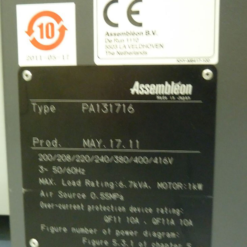 Assembleon PA 131716 SMT Pick & Place Machine