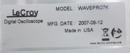 Teledyne LeCroy Wavepro 7200 A Oscilloscope