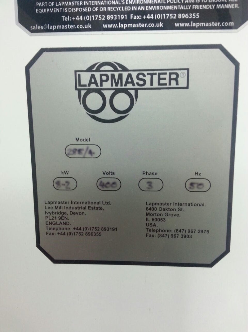 Lapmaster 285 / 4 Lapper / Polisher