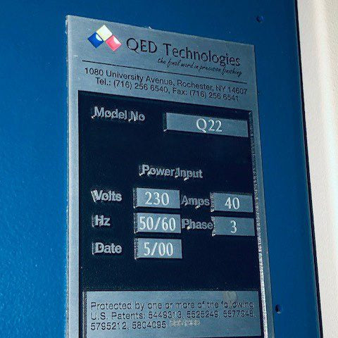 QED Technologies Q 22 MRF Precision Polisher