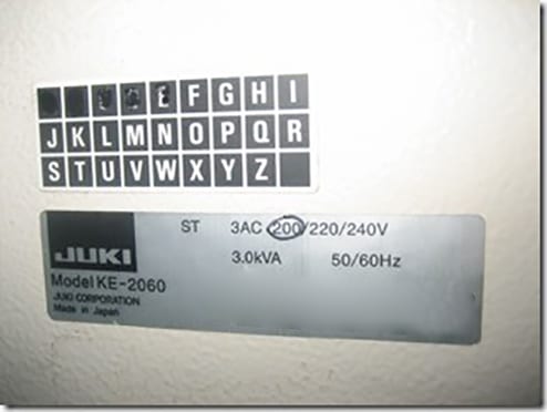 Juki KE 2060 L Flexible Mounter