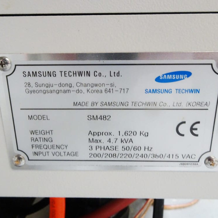 Samsung SM 482 Pick and Place