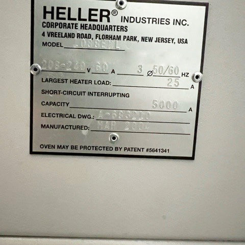 Heller 1088 EXL Reflow Oven