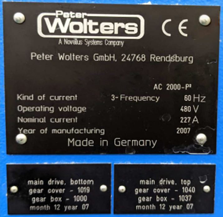 Peter Wolters AC 2000 P 2