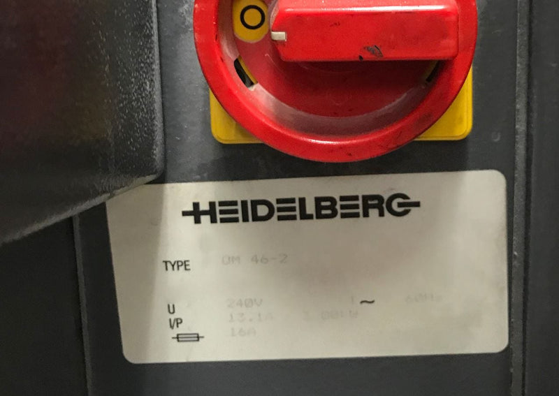 Heidelberg GTO-VP Press