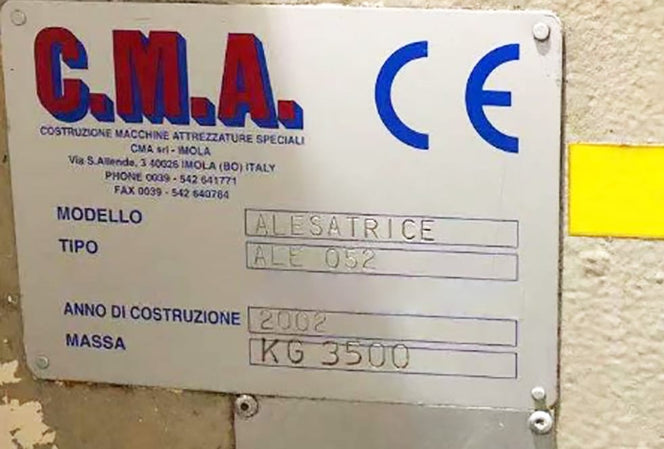 Costruzione Machine Attrezzature (CMA) ALE 052 Boring Machine
