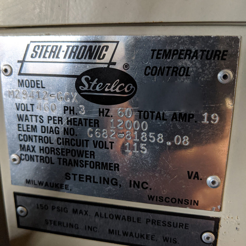 Sterlco M 29412-GCX Temperature Controller