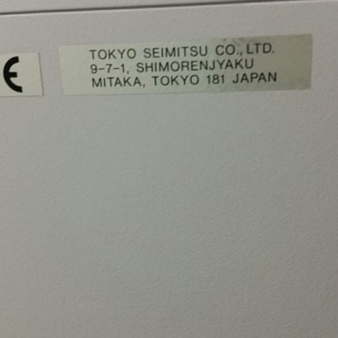 Accretech / TSK UF 3000 Automatic Wafer Prober