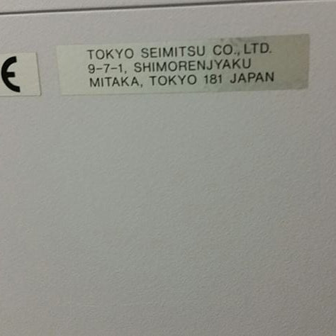 Accretech / TSK UF 3000 Automatic Wafer Prober