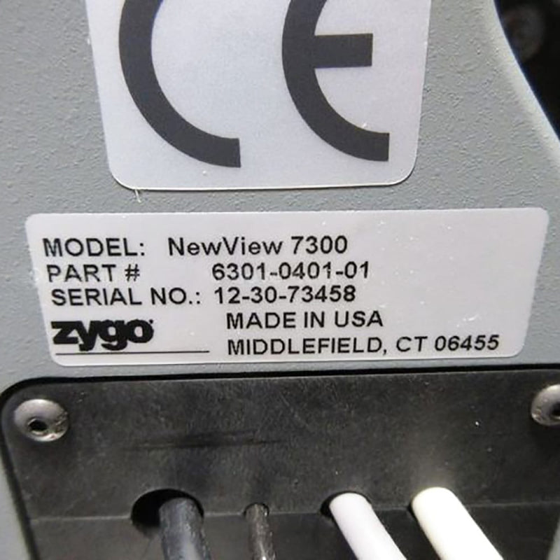 Zygo Newview 7300 Optical Profilometer