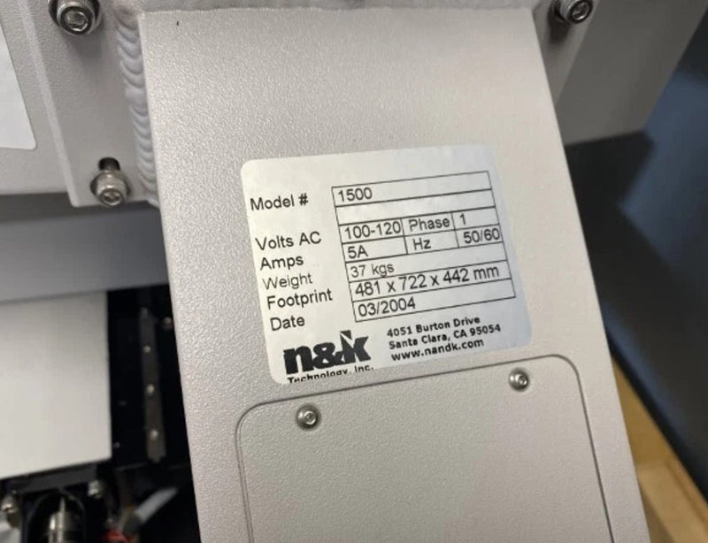 N&K Technology 1500 Reflectometer
