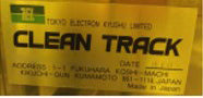 Tel Clean Track Act 8 Coater / Developer