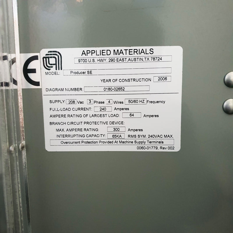 Applied Materials Producer CVD (Chemical Vapor Deposition)