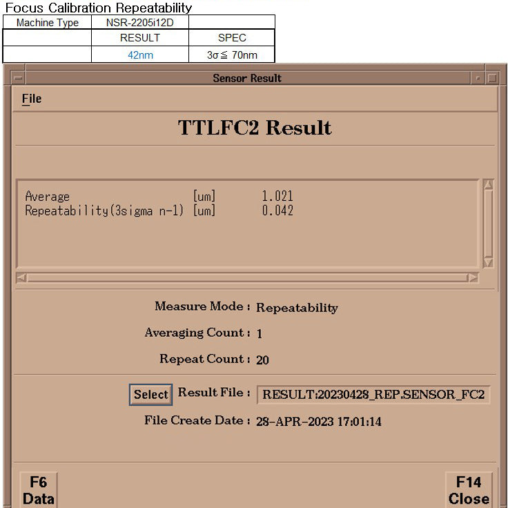 Nikon NSR 2205 i 12 D i-Line Stepper