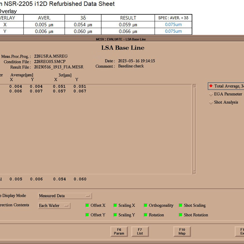 Nikon NSR 2205 i 12 D i-Line Stepper