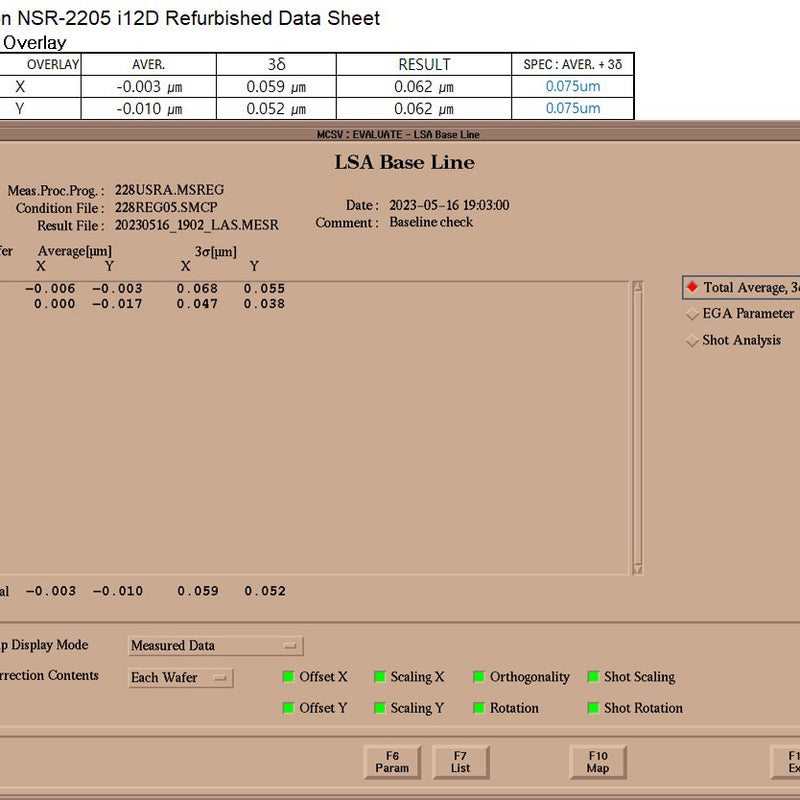 Nikon NSR 2205 i 12 D i-Line Stepper