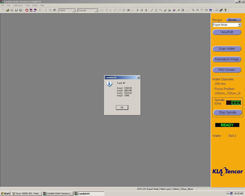 KLA Candela CS 20 Surface Inspection System