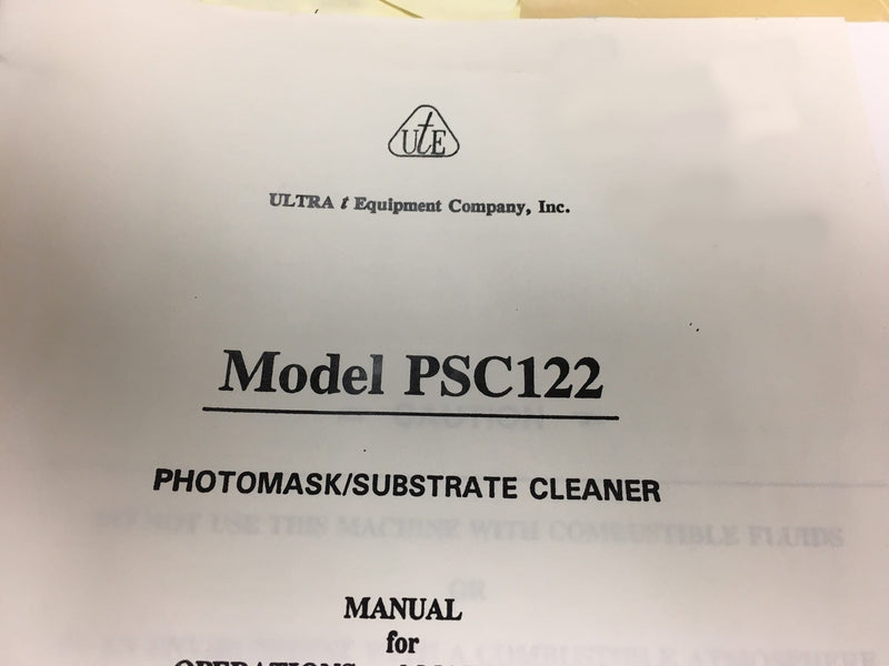 Ultra T FSC 132 Substrate Cleaner