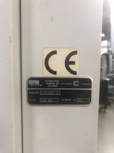 Speedline / MPM UP 2000 A Screen Printer