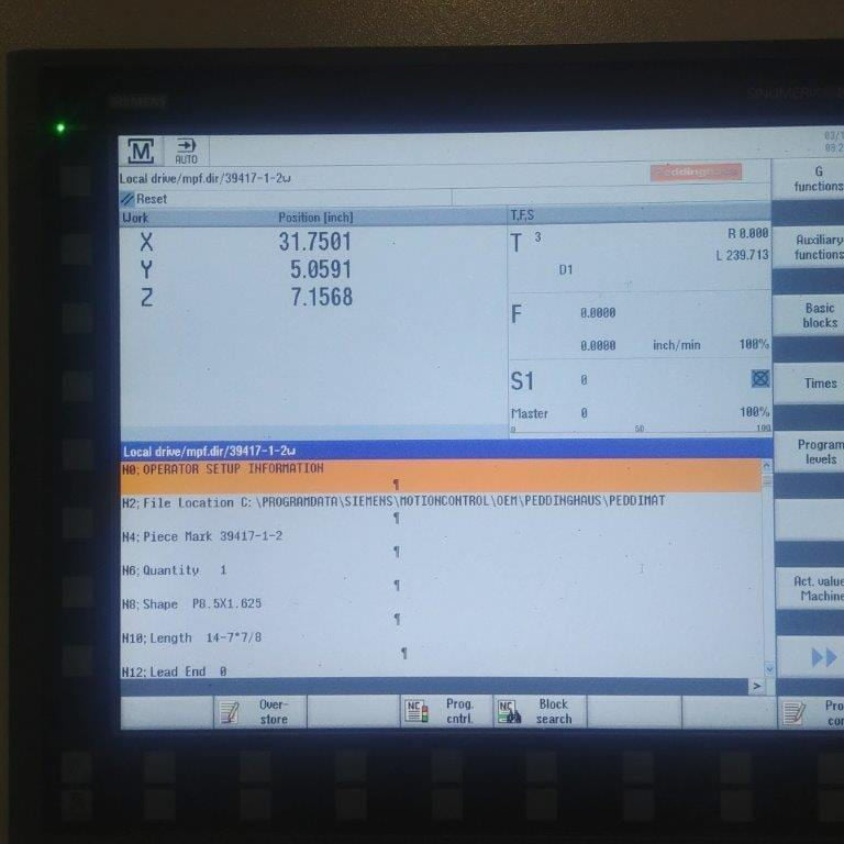 Peddinghaus Ocean Avenger Plus MDL 1250 / 1 C I CNC Drilling Machine
