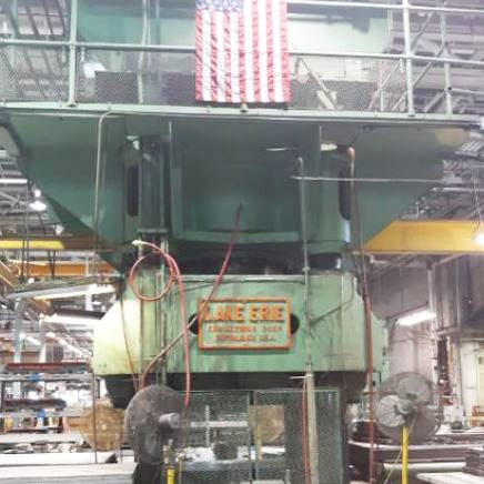 Lake Erie Hydraulic Press