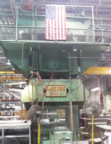 Lake Erie Hydraulic Press