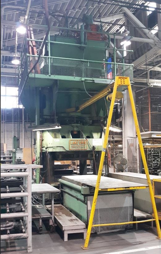 Lake Erie Hydraulic Press