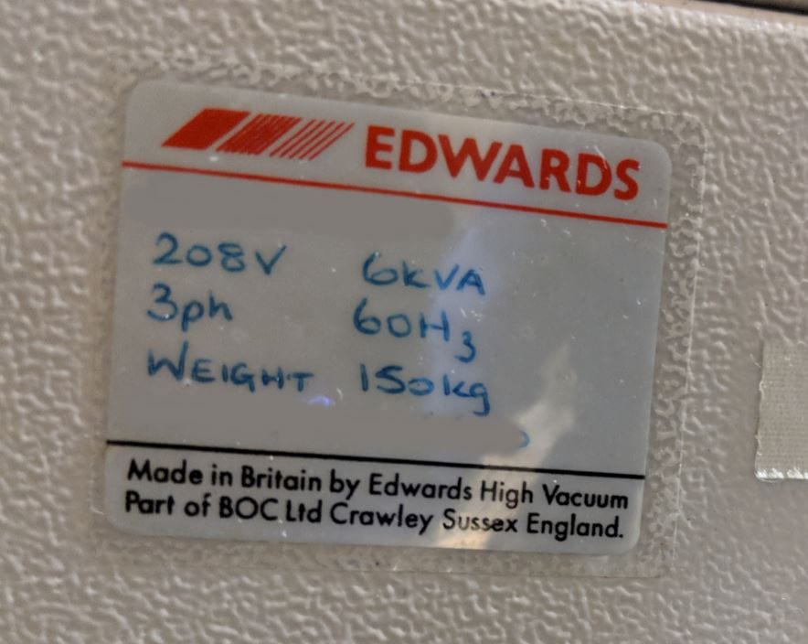 Edwards-Auto 306-Electron Beam Evaporator-33641 Image 2