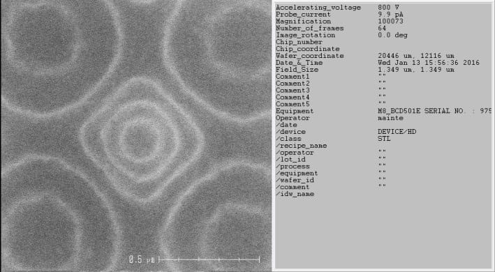 View Hitachi-S-9220-Critical Dimension - Scanning Electron Microscopy (CD-SEM)-33815