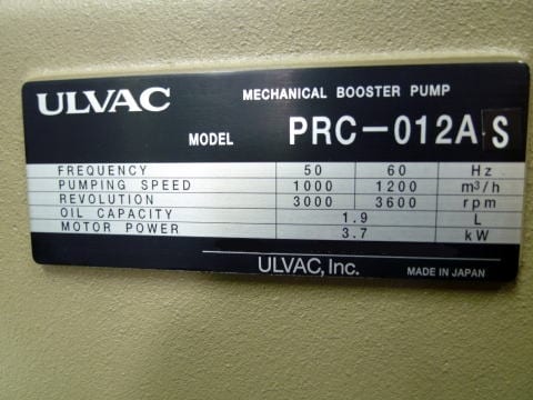 Buy Ulvac-VS 2401-Pumps-32673 Online