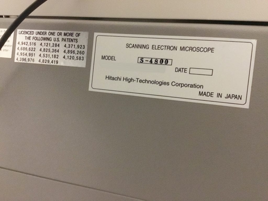 Buy Hitachi-S 4800 Type II-Scanning Electron Microscope (SEM)-39103 Online