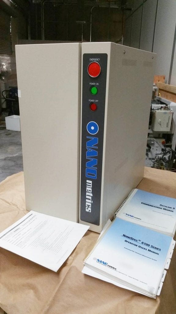 Nanometrics-NanoSpec 6100-Automated Film Thickness Measurement System-23463 Refurbished