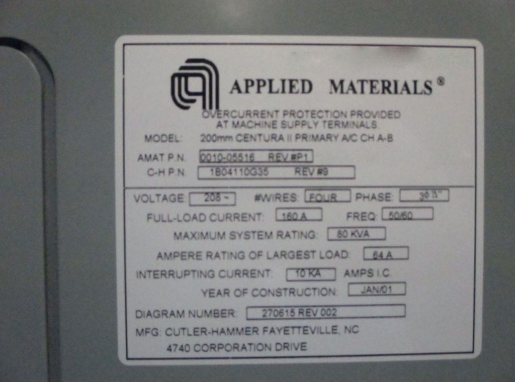 View Applied Materials-Centura eMax--43081