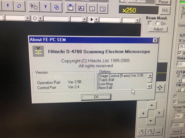 Hitachi-S-4700-II-Scanning Electron Microscope (SEM)-43880 Image 8