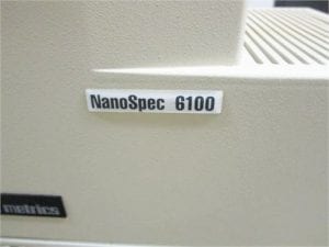 Nanometrics-NanoSpec 6100-Film Analysis System-47675 For Sale Online