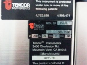 KLA-Tencor-SFS 7600--46594 For Sale Online