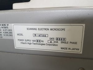Hitachi-S 4700-II-Scanning Electron Microscope (SEM)-48516 Image 84