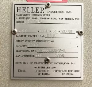 Heller-1809 EXL-Oven-49699 Refurbished