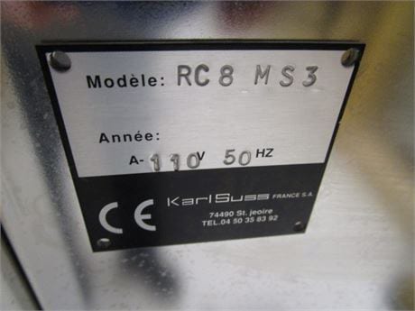 View Karl Suss-RC 8 MS 3-Spin Coater-50476
