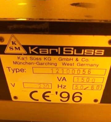 Check out Karl Suss-MA 6-Mask Aligner-51110