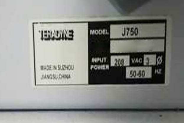 Teradyne-J 750 EX-Tester-54652 For Sale Online