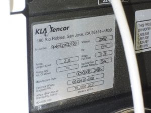 Purchase KLA-Tencor-SpectraCD 100-Film Thickness Measurement System-54790
