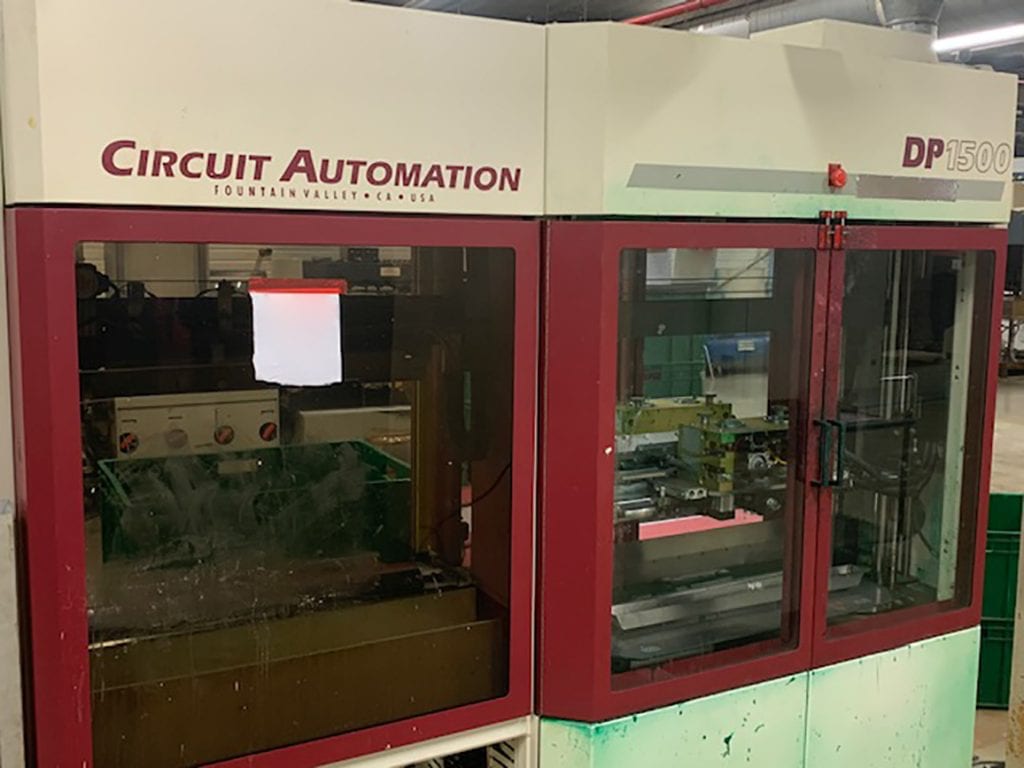 Circuit Automation-DP 1500-Vertical Screen Printer-54713 For Sale
