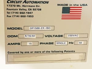 Purchase Circuit Automation-DP 1500-Vertical Screen Printer-54713