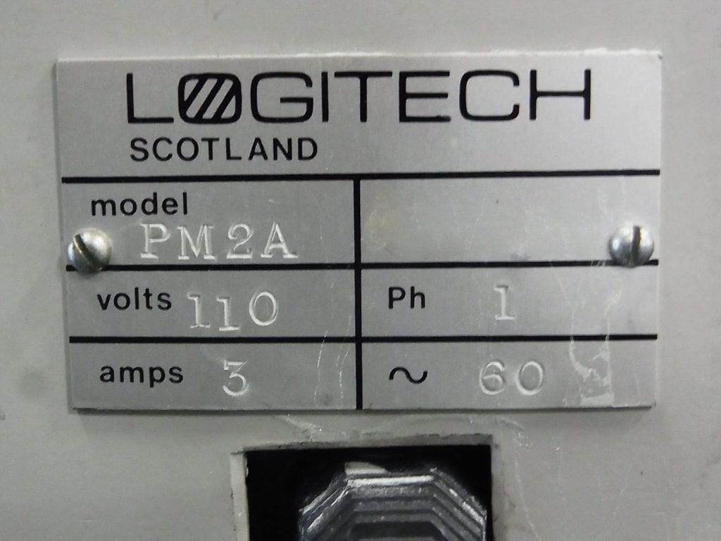 Logitech-PM 2 A-Lapping and Polishing Machine-56670 For Sale Online