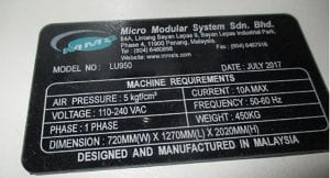 Micro Modular System LU 950 Loader 56907 For Sale