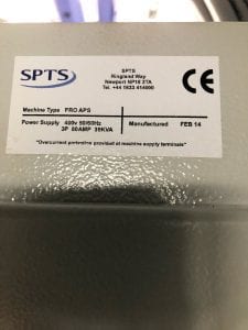 STS / SPTS -Pro APS -Etch System -56756 Image 5
