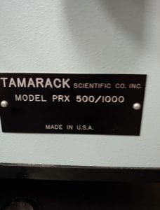 Buy Tamarack Scientific PRX 500 / 1000 56987